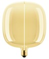 E27 4,8W dimbare LED lamp - Big Flex Magnetic, 1800K, filament, goud glas, 200lm