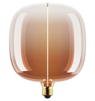 E27 4,8W dimbare LED-lamp - Big Flex Magnetic, 1800K, Tea brown, 200lm