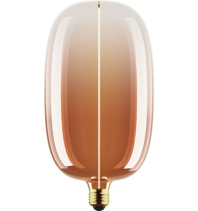 E27 4,8W dimbare LED-lamp - WG145, Flex Magnetic, 1800K, Tea brown filamentlamp