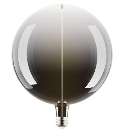 E27 4,8W dimbare LED lamp - G200, Filament Flex Magnetic, 1800K, rookglas