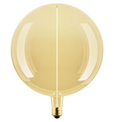E27 4,8W dimbare LED lamp - G200, Gold, Flex Magnetic, 1800K, 200lm