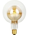 E27 4,9W LED Filament Double Globe G125 - 470lm, 2200K, dimbaar, goud glas