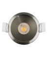 Deep-Deco inbouwspot ring - Mat zwart chroom, aluminium, zonder lichtbron