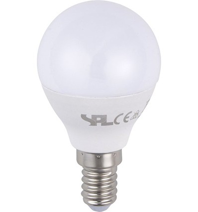 E14 3W LED kogellamp - G45, 270lm, opaal glas