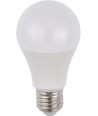E27 9,5W LED-lamp, 100-240V - A60, 900lm, 6500K, AC/DC, opaalglas