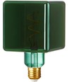E27 4W dimbare LED lamp - Ice Cube C95, Metallic Groen, Filament Flex, 2700K
