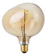 E27 4W dimbare LED-lamp - G150, Filament Flex Snoopy, 2200K, goud glas