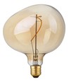 E27 4W dimbare LED-lamp - G150, Filament Flex Snoopy, 2200K, goud glas