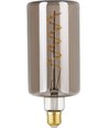 E27 4W dimbare LED lamp - Flex Bottle, 2200K, Smoke, filament, decoratieve lamp
