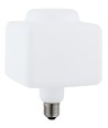 E27 6W dimbare LED filamentlamp - XXL TS125, 550lm, mat wit, 2500K