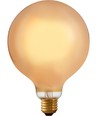E27 6,5W dimbare LED filament lamp - G125 Globe, 1800K, Champagne glas, 320lm