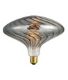E27 4W XXL Flex Ufo filamentlamp - 100lm, dimbaar, rookglas, 2200K