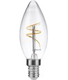 E14 1,5W Slim Flex Filament kogellamp - C35, 150lm, 2200K, helder glas