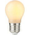 E27 4,7W dimbare LED kogellamp - G45, opaal glas, 470lm, 2500K