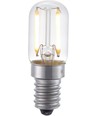 E14 1,5W LED buislamp - 6cm, 100lm, 2500K, helder glas