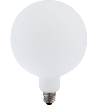 E27 6W dimbare LED filament lamp - G150, XXL Globe, mat wit, 2500K