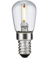 E14 1W LED filamentlamp - 5,6cm, 2500K, helder, Pygmy