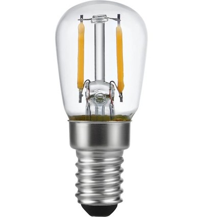 E14 1,5W LED filament lamp - 140lm, 2500K, helder, Pygmy 6cm