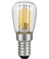 E14 3W dimbare LED filament lamp - Pygmy, 5,6cm, 220lm, 2700K, helder glas