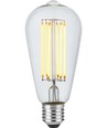 E27 5,5W dimbare LED filamentlamp - ST64 Rustika, 460lm, 2200K, helder glas