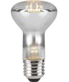 E27 5,5W dimbare LED filament lamp - R63, 400lm, 2500K, helder glas