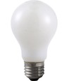 E27 6W dimbare LED-lamp - A60, opaal glas, filament, 2500K, 470lm