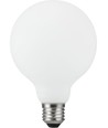 E27 5,5W dimbare LED lamp - G95, filament, mat wit, 550lm, 2500K