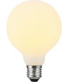 E27 5,5W dimbare LED lamp - G95, filament, mat wit, 550lm, 2500K