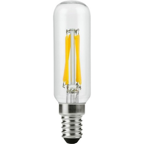 E14 4W dimbare LED buislamp - 9,5cm, filament, 2700K, helder glas