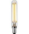 E14 4W dimbare LED buislamp - 11,5cm, filament, 2500K, helder glas