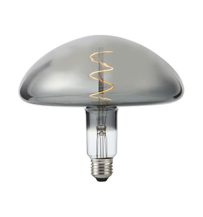 E27 4W XL Flex Mush filamentlamp - 100lm, dimbaar, rookglas, 2200K