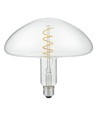 E27 4W XL Flex Mush filamentlamp - 240lm, dimbaar, 2200K, helder glas