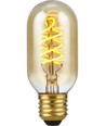E27 5W dimbare LED-lamp - Filament Flex DH Tube, 2000K, goud glas, 300lm