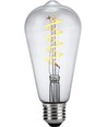 E27 4W dimbare LED Rustika lamp - ST64, Flex Filament, 2200K, helder glas