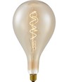 E27 4W XXL Filament LED lamp - A157, 2000K, goud glas, dimbaar, Flex filament