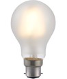 BA22d 5,5W dimbare LED-lamp - A60, filament, mat glas, 2500K