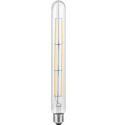 E27 4,5W dimbare LED filamentlamp - Colorenta, 31,5cm, 2200K, helder glas, 460lm