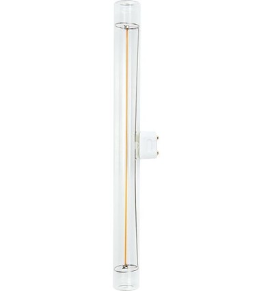 S14d 2,8W dimbare LED lamp - 2500K, 165lm, T30, helder glas, filament