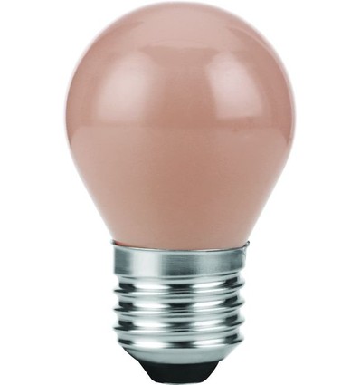 E27 4,5W dimbare LED kogellamp - G45, Filament, 1800K Flame, 250lm