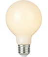 E27 4,7W dimbare LED globe lamp - G95, opaal glas, filament, 2500K