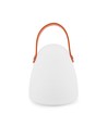 Oplaadbare RGB LED-tafellamp Ø12,8cm - Wit, incl. afstandsbediening, IP54 buiten