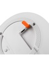 Oplaadbare RGB LED-tafellamp Ø12,8cm - Wit, incl. afstandsbediening, IP54 buiten