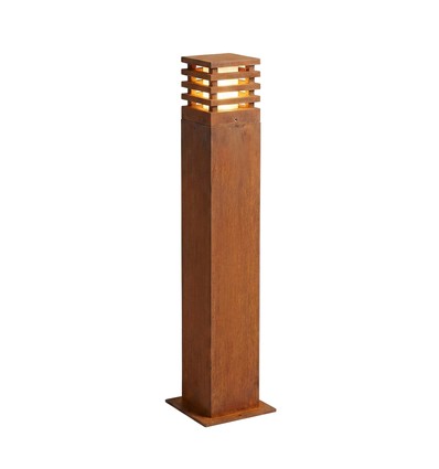 Corten 11W tuinlamp - 70 cm, IP65 buiten, incl. lichtbron
