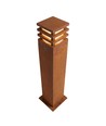 Corten 11W tuinlamp - 70 cm, IP65 buiten, incl. lichtbron