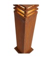 Corten 11W tuinlamp - 70 cm, IP65 buiten, incl. lichtbron