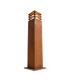 Corten 11W tuinlamp - 70 cm, IP65 buiten, incl. lichtbron