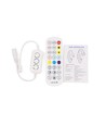 RGBIC controller met afstandsbediening - Bluetooth Surplife RF draadloos, slimme afstandsbediening, 3-pins