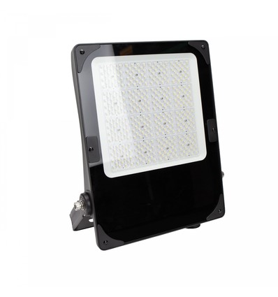200W LED breedstraler - IP66, IK08, zwart, neutraal wit
