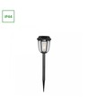Solara Rustica 1W solar tuinlamp - 2700K, 50cm hoog, IP44, zwart
