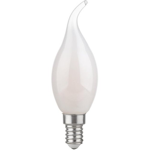 E14 4,7W dimbare LED-tiptipkaars - C35, opaal glas, 2700K, filament